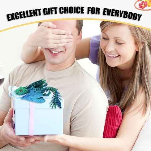 ريش Wyvern Dragon ، لعبة Dragon Dragon المطبوعة ثلاثية الأبعاد ، تنين مفصلي مرن ، ألعاب ثلاثية الأبعاد ، حيوان أليف سطح المكتب in Kuwait