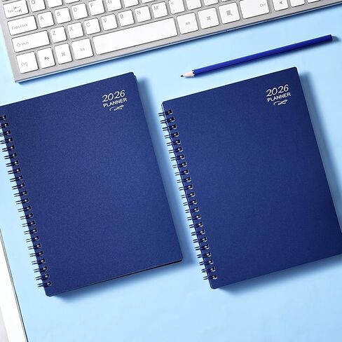 2026 Planner - 2026 Planner Weekly and Monthly ، 2026 Calendar Planner ، Jan. 2026 - ديسمبر. 2026،9 "× 11" ، مخطط شهري أسبوعي 2026 مع علامات تبويب ملونة ، غطاء مقاوم للماء ، ملزمة مزدوجة ، جيب خلفي - أسود in Saudi Arabia