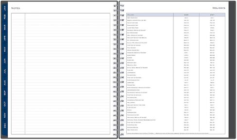2026 Blue Sky Monthly Planner ، 8 "× 10" ، مقاطع/فحم معدني ، من يناير إلى ديسمبر ، 100011 in Saudi Arabia