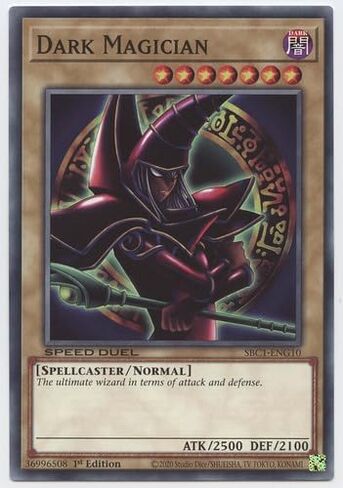 Dark Magician (G) - SBC1-ENG10 - Common - 1st Edition in Saudi Arabia