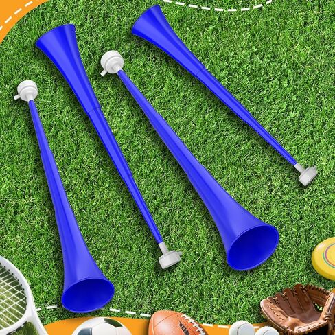 Vuvuzelas Soccer Horn Collapsible Stadium Hockey Blow Stadium Noise Maker Loud Sound Blow Noisemakers Sports Trumpet Horn maker for Sports Events Parties Supplies Favors Accessories (yellow) in Saudi Arabia
