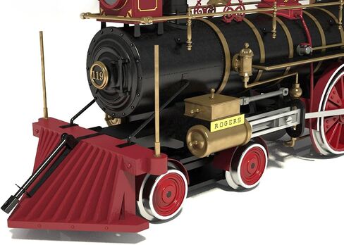 OCCRE ROGERS 119 1:32 SCALE SCALE SCOMOTIVE CONTRUSTION طراز من الخشب والمعادن #54008 (مطلوب تجميع البالغين) (نموذج مع قاعدة عرض - بدون طلاء) in Saudi Arabia