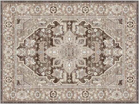 الحصير الأنيقة المقاومة للماء للكفوف الموحلة - حماة أرضية أليف قابلة للغسل - حماة كبيرة 36 ​​× 48 بوصة البساط - الماكينة القابلة للغسل ، غير قابلة للانزلاق - 2 عبوة (فوشا الصوفي) in Kuwait