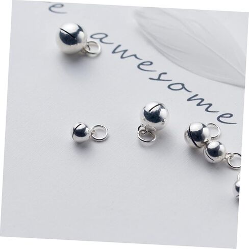 10pcs أجراس الحيوانات الأليفة للياقة الصغيرة طوق الكلب سحر DIY Craft Excedosities لـ Cat Kinten in Kuwait