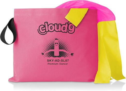 Cloud 9 قابلة للنفخ الملتوية أنبوب رجل ، وردي 20 قدم الرقص دمية الهواء مع الذراعين الذراعين in Kuwait
