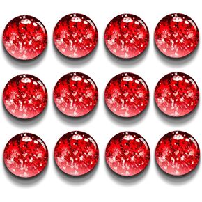 Glitter Gold Glass Magnets for Whiteboard/Locker/Fridge/Office Cabinet Decorations,Round Golden Refrigerator Magnets for Lady in Kuwait