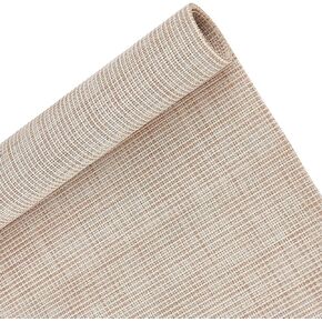 Benecreat 14ct Cross Cross Stitch Fabric ، 39.4 * 11.9inch Snow-White Aida Cloth ، Craft Embroidery Cloth for Home DIY Derbroidery Decoration in Kuwait