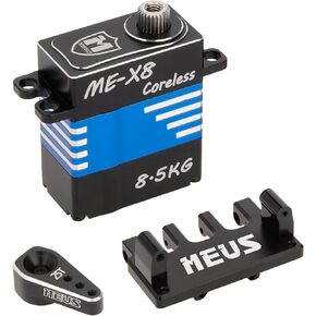 MEUS Racing High Torque 12.5KG SCX24 Servo with Mount and Servo Horn for SCX24 1/24 RC Crawler Upgrades Parts (12.5KG) in Kuwait