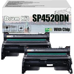 مجموعة أسطوانة التصوير SP4520DN ، متوافقة مع RICOH SP4520DN MP401SPF MP402SPF PRINTERS 【مستوى طباعة عالية مع رقاقة】 1 PCS in Kuwait