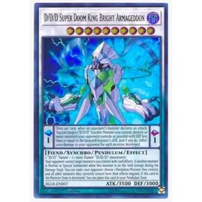 yugioh - D/D/D Super Doom King Bright Armageddon (BLLR-EN007) 1st Edition Ultra Rare - Battles of Legend: Light's Revenge in Saudi Arabia