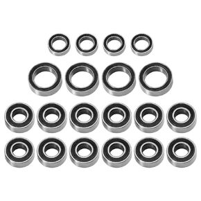 Compatible with Tamiya for TT01 for TT-01 TT-01E for TT-02B TT-01D 1/10 RC Car Upgrade Parts Accessories 20pcs Sealed Bearing Kit RC Car Accessories Spare in Kuwait