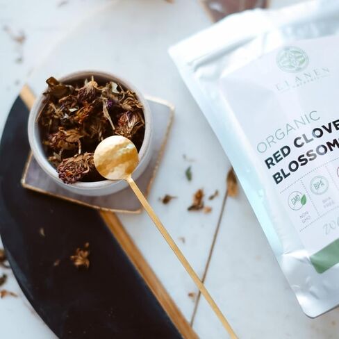 Organic Red Clover Blossoms 2 oz. (57g), USDA Certified Organic Red Clover, Red Clover Tea Organic, Red Clover Blossoms, Red Blossom Tea, Organic Red Clover Tea, Whole in Saudi Arabia