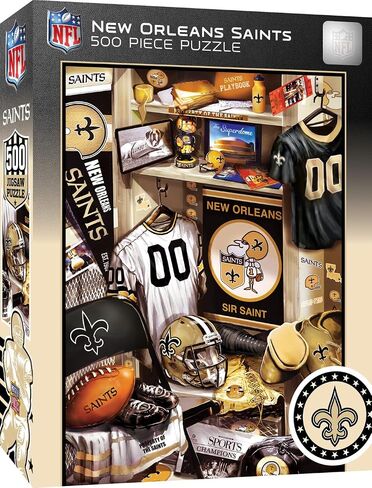 MasterPieces Game Day 500 Piece Jigsaw Puzzle for Adults - NFL Pittsburgh Steelers Locker Room - 15"x21" in Kuwait
