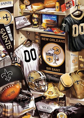 MasterPieces Game Day 500 Piece Jigsaw Puzzle for Adults - NFL Pittsburgh Steelers Locker Room - 15"x21" in Kuwait