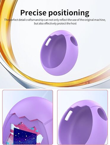 بالنسبة إلى تاماغوتشي الجنة ، غلاف علبة لعبة الحيوانات الأليفة الافتراضية ، فإن Wuniak Design WiNiable Friendly Silicone Protection Scratch Shock Shell مع غطاء زر لتاماغوتشي ، الأزرق. in Saudi Arabia