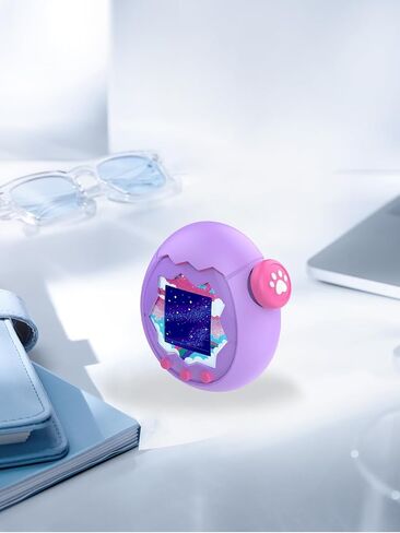 بالنسبة إلى تاماغوتشي الجنة ، غلاف علبة لعبة الحيوانات الأليفة الافتراضية ، فإن Wuniak Design WiNiable Friendly Silicone Protection Scratch Shock Shell مع غطاء زر لتاماغوتشي ، الأزرق. in Saudi Arabia