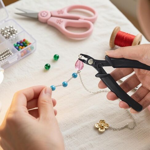 حبة الجرسماء السجينة أداة عقص المجوهرات ل DIY يدوي المجوهرات حرفة الحرف in Kuwait