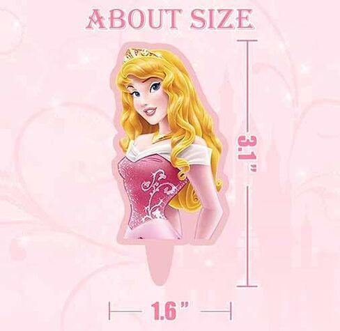 30 Pcs Cute Princess Cartoon Cake Toppers, Cupcake Decorations Birthday Cake, Cute Anime Princess Toppers for Muffin Waffles, Cake Scenographic Party Theme Cartoon for Children Girls in Saudi Arabia