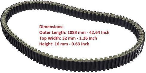 #US Parts CVT Clutch Drive Belt for Polaris for Ranger XP 1000 2017 for Ranger Crew XP 1000 17-18 (fantparts#96251751) in Saudi Arabia
