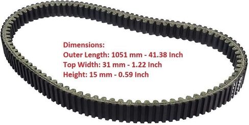 #US Parts CVT Clutch Drive Belt for Polaris 3211048 3211077 3211072 Clutch Drive Belt (fantparts#96251729) in Saudi Arabia