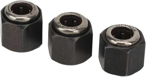3pcs12mm Hex Nut Nut One Way One Bearing R025 مصمم لـ VX 16 18 SH 21 RC Car Excessories Engines مناسبة لـ 1/10 RC CAR in Kuwait