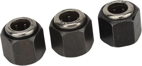 3pcs12mm Hex Nut Nut One Way One Bearing R025 مصمم لـ VX 16 18 SH 21 RC Car Excessories Engines مناسبة لـ 1/10 RC CAR in Kuwait