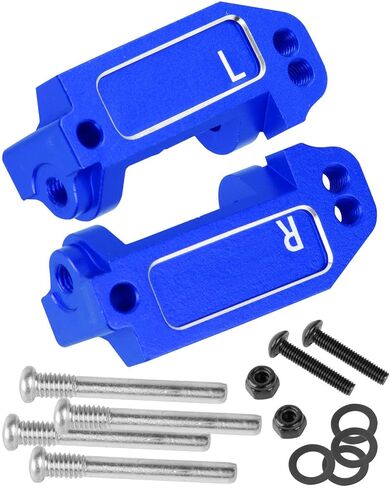 RC Aluminum Caster Block Upgrades Parts for 1/10 Slash VXL 2WD/Stampede VXL 2WD/Rustler VXL 2WD/Bandit VXL 2WD,w/Bearing,Red in Saudi Arabia