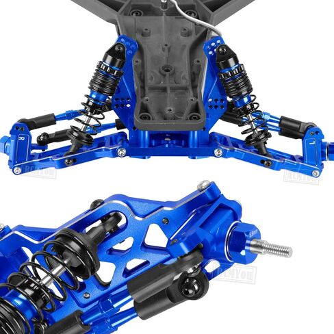 RC Aluminum Caster Block Upgrades Parts for 1/10 Slash VXL 2WD/Stampede VXL 2WD/Rustler VXL 2WD/Bandit VXL 2WD,w/Bearing,Red in Saudi Arabia