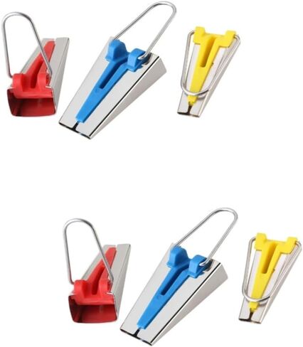 ARTIBETTER 6pcs Bias Tape Maker Quilting Includes Essential Sewing Tools for Crafting and Fabric Binding in Saudi Arabia