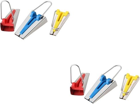 ARTIBETTER 6pcs Fabric Bias Tape Maker Tool Kit for Sewing and Quilting Includes for Fabric Binding and Crafting in Saudi Arabia