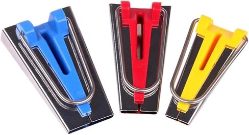 ARTIBETTER 6pcs Fabric Bias Tape Maker Tool Kit for Sewing and Quilting Includes for Fabric Binding and Crafting in Saudi Arabia
