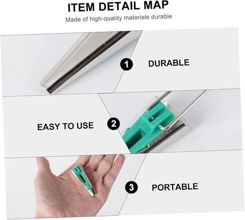 Artibetter Bias Binding Maker Maker Maker Maker Maker Set 6mm Wide for Praits Sewing in Saudi Arabia