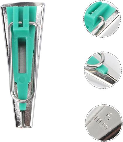 Artibetter Bias Binding Maker Maker Maker Maker Maker Set 6mm Wide for Praits Sewing in Saudi Arabia