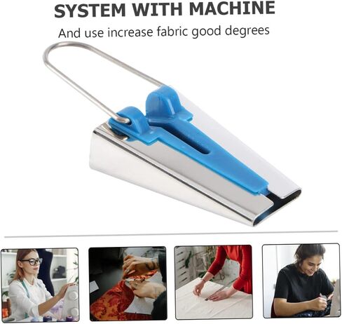Angoily Tape Maker Fabric قطري الخياطة Seam Seam Acilt Acceding Strip Tool Tool Bias Tape Patchwork Maker Maker Maker Blue in Kuwait