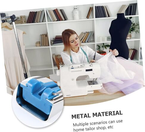 Angoily Tape Maker Fabric قطري الخياطة Seam Seam Acilt Acceding Strip Tool Tool Bias Tape Patchwork Maker Maker Maker Blue in Kuwait