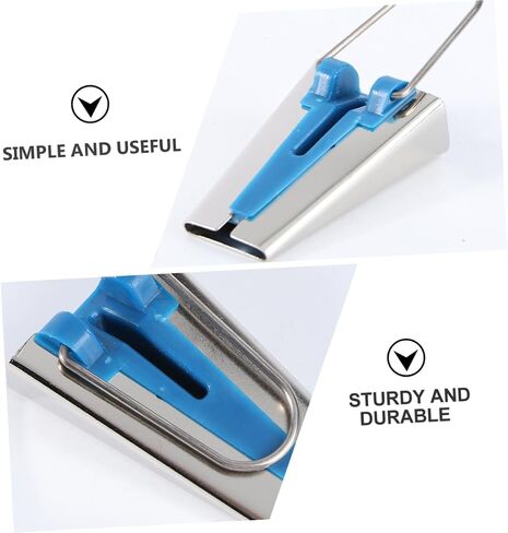 Angoily Tape Maker Fabric قطري الخياطة Seam Seam Acilt Acceding Strip Tool Tool Bias Tape Patchwork Maker Maker Maker Blue in Kuwait