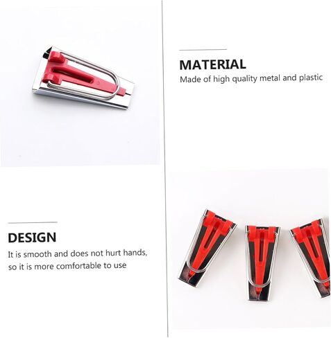 JOJOFUNY 2PCS BIAS TAPE MAKER MAKER SHIP و SEFINTING TOOL in Kuwait