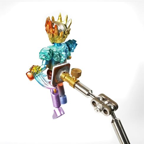 Stop Motion Animation Winder Rig System with Vertical & Horizontal Rails, Stop Motion Armature Kit for Animators, Photography, Claymation and Creative Projects, Includes 5 Connectors (26cm) in Kuwait