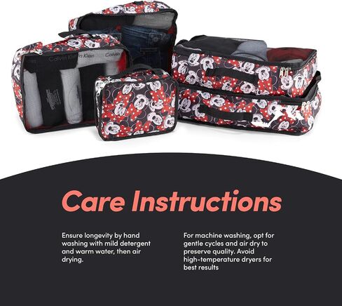 Lilo and Stitch Packing Cube Set - Girls, Boys, Teens, Adults - Officially Licensed Lilo and Stitch Travel Packing Cube Cases 4 Piece Set in Saudi Arabia
