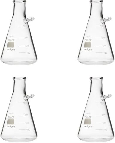 Glass Filtering Flask with Upper Tubulation, 2000ml in Saudi Arabia