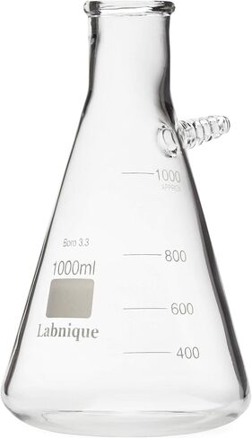 Glass Filtering Flask with Upper Tubulation, 2000ml in Saudi Arabia