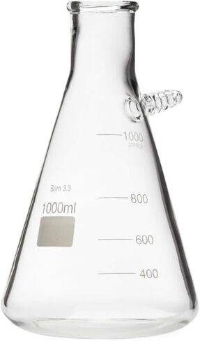 Glass Filtering Flask with Upper Tubulation, 2000ml in Saudi Arabia