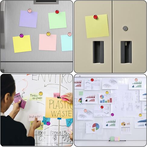 Glitter Gold Glass Magnets for Whiteboard/Locker/Fridge/Office Cabinet Decorations,Round Golden Refrigerator Magnets for Lady in Saudi Arabia