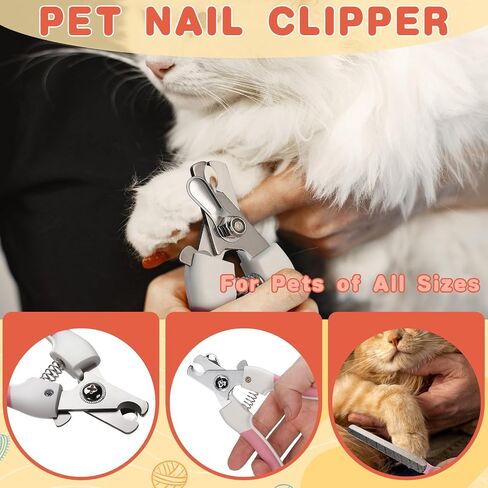 طقم أليف الأليف 10pcs فرش الكلب مع فرشاة slicker ، وفرشاة حمام التدليك ، وفرش أسنان إصبع السيليكون ، ومقص الأظافر للحيوانات الأليفة ، ومشط القطع لجميع الكلاب الحجم الأرنب القط غينيا خنزير شينشيلا in Kuwait