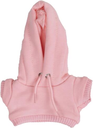 ملابس دمية 17 سم - هوديي أساسي لدمى 17 سم ، مثالية للارتداء اليومي ، مثالي للعب وقت اللعب ، وزيادة 15-18 سم ملابس غير رسمية (أسود) in Kuwait