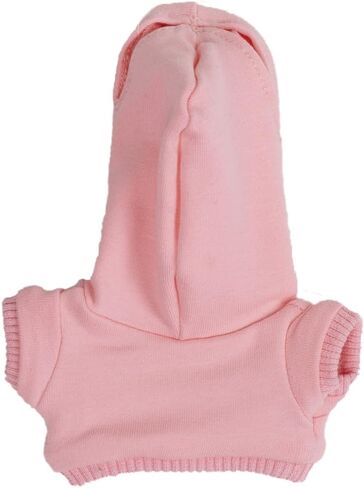 ملابس دمية 17 سم - هوديي أساسي لدمى 17 سم ، مثالية للارتداء اليومي ، مثالي للعب وقت اللعب ، وزيادة 15-18 سم ملابس غير رسمية (أسود) in Kuwait