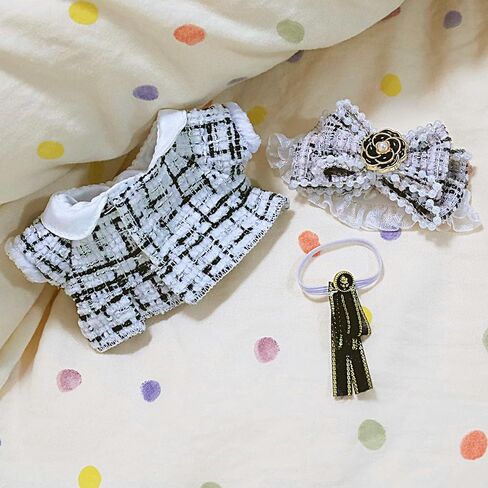 2Pcs Clothes for 17cm Doll, Anime Cosplay Dress Cute Doll Outfit Accessories,Stylish Outfit for Boys Girls Birthday Collectors in Saudi Arabia