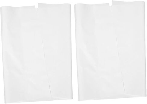 Uonlytech 2pcs اللوحة البيضاء اللوحة لفة 1m × 60 سم للرسوم الفنية DIY والفتيان والفتيات يرسمان قماش فارغ خفيفة للزيت والرسم الأكريليكي in Kuwait