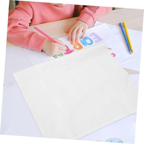 1M × 60 سم فارغة لفة قماش بيضاء لصفوف الجدران DIY و Project يدويًا قماشًا كبيرًا للأطفال والكبار يرسمون الحرف اليدوية والفن in Saudi Arabia
