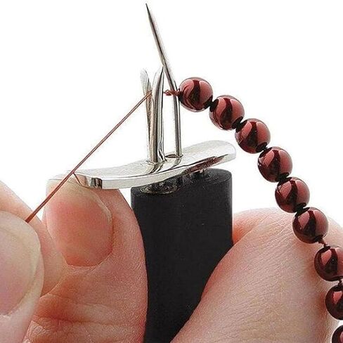 أداة Knotting Bead السوداء إنشاء عقدة آمنة للمجوهرات لصنع المجوهرات DIY المجوهرات اللؤلؤة الأدوات الديكور الأدوات الأدوات in Kuwait